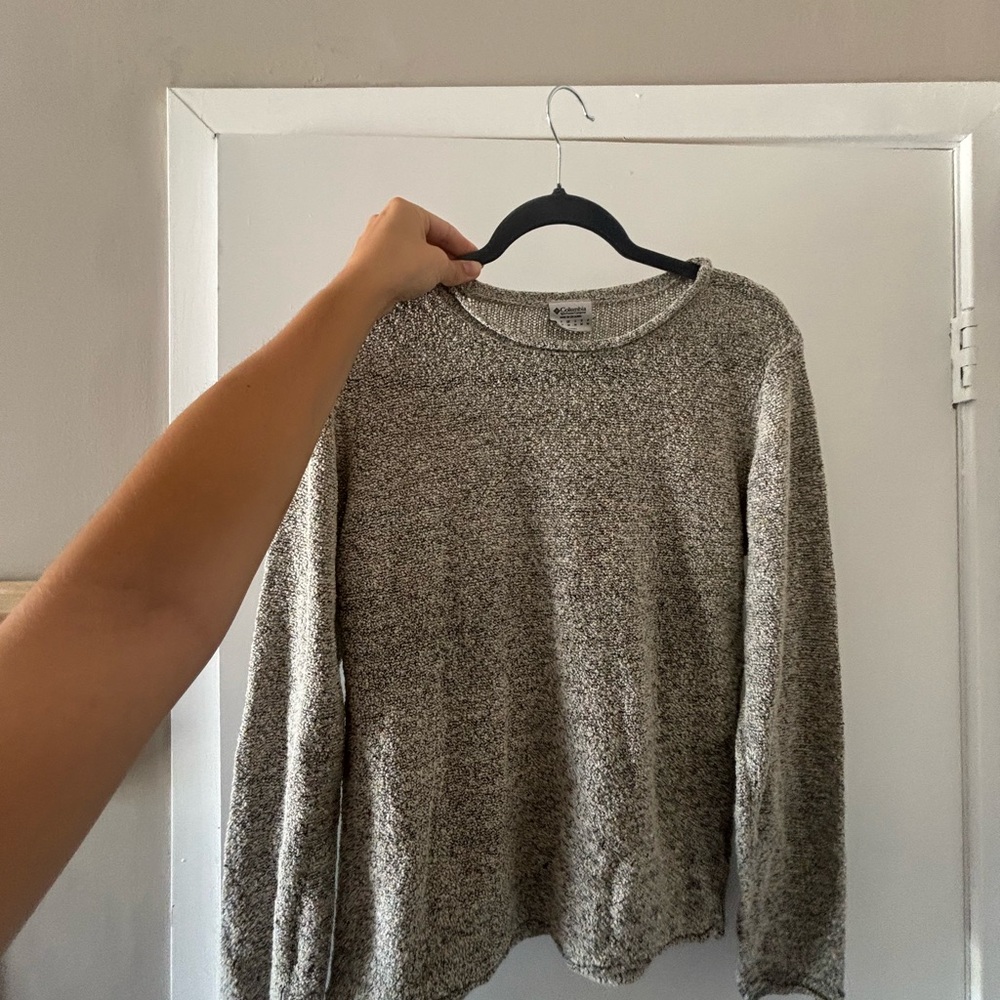 Columbia Gray Knit Sweater